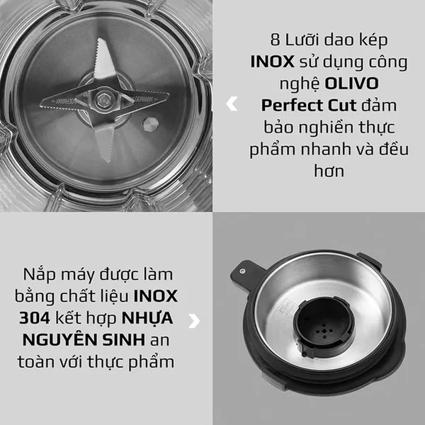 Máy Làm Sữa Hạt Olivo X20