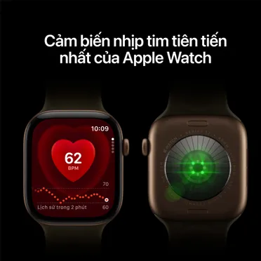 Apple Watch Series 12 GPS 46mm Viền Nhôm Dây Silicone 2