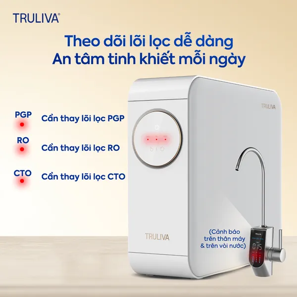 Máy Lọc Nước Âm Tủ Truliva UR5676