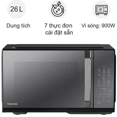 Lò Vi Sóng Toshiba MW3-EM26PE(BM)VN 26 Lít - Xuất Xứ Thái Lan