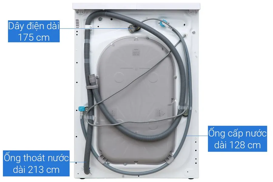 Máy Giặt Sấy Electrolux Inverter 10/7 Kg EWW1042AEWA