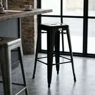 Ghế Bar D-5 Sắt Đen