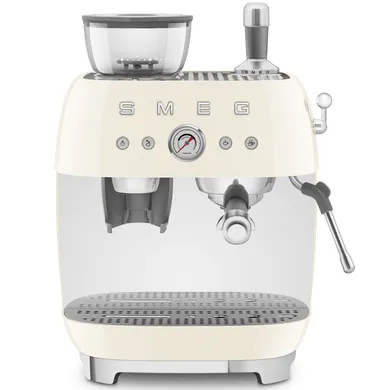 Máy Pha Cà Phê Tích Hợp Xay Smeg EGF03CREU Màu Kem