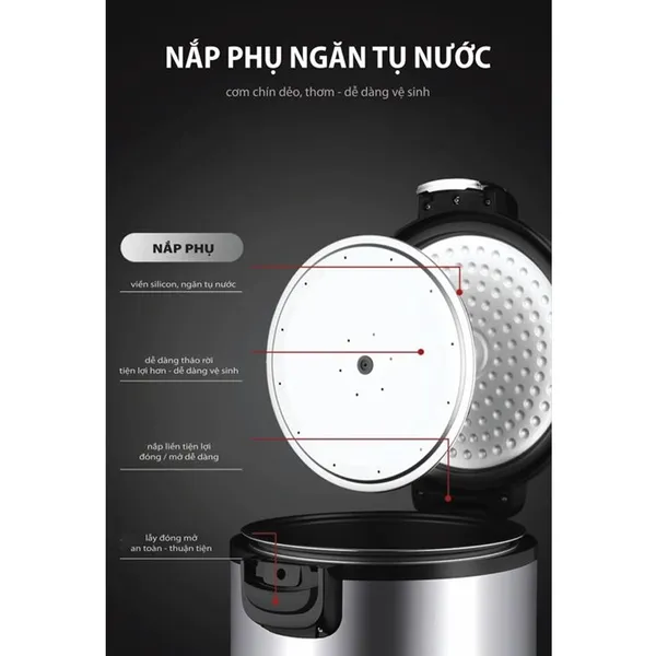 Nồi Cơm Điện Sowun SW6955 5.5 Lít