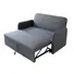 Sofa Giường Elina 3LAN-96N3-P2 Xám đậm