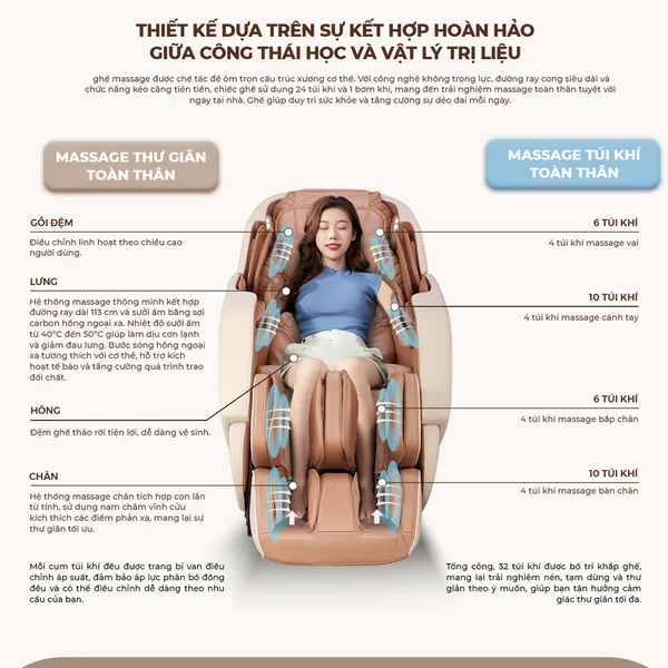 Ghế Massage Poongsan MCP-300
