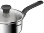 Quánh Inox Liền Khối Có Nắp Tefal Starter E3252295 - 16cm