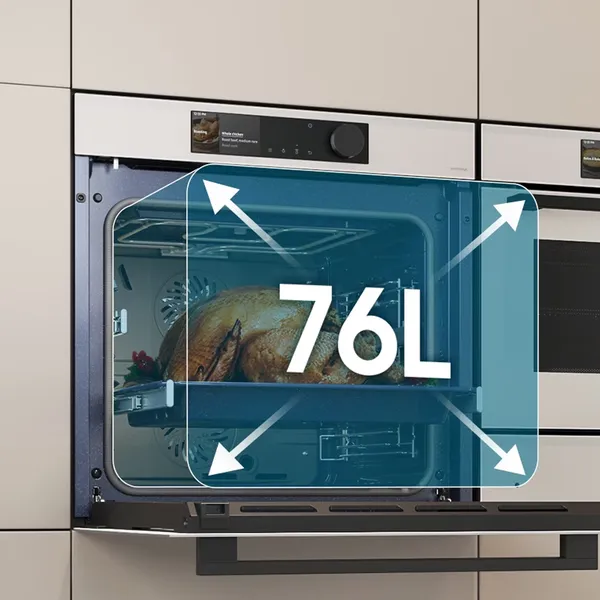 Lò Nướng Samsung NV7B6675CAA/SV 76 Lít - Malaysia