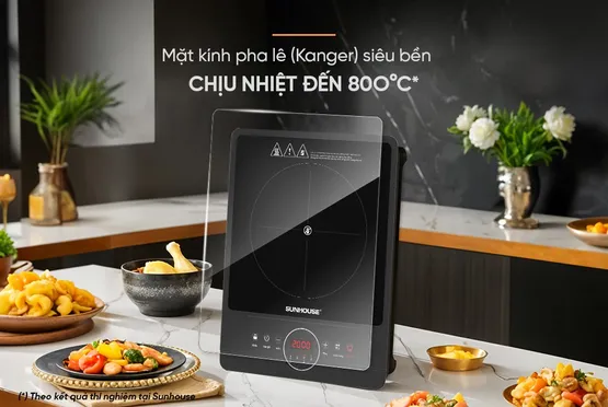 Bếp Hồng Ngoại Sunhouse SHD6012A 2000W 6