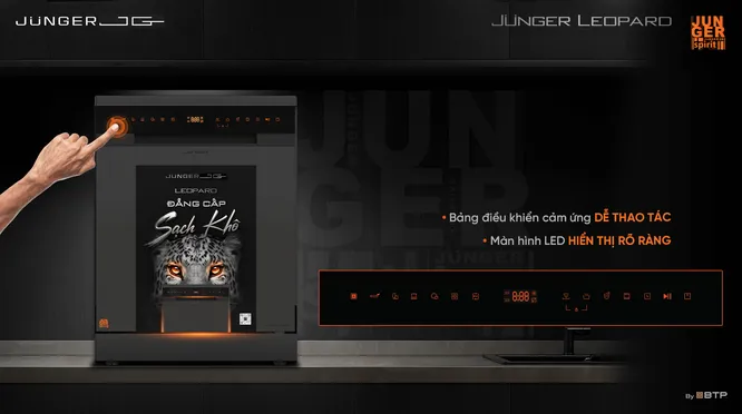 Máy Rửa Bát Junger Leopard DWJ-183-VG - Xuất Xứ Thái Lan 15