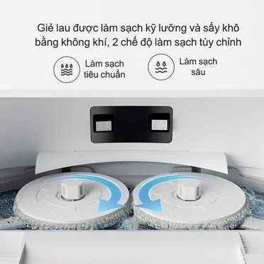 Robot Hút Bụi Lau Nhà Tự Giặt Giẻ Xiaomi X20 4