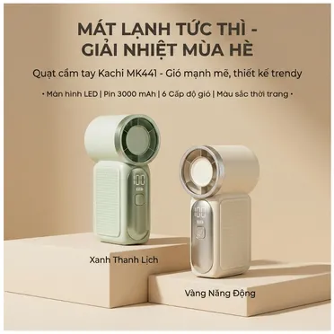 Quạt Cầm Tay Mini Kachi MK441 10