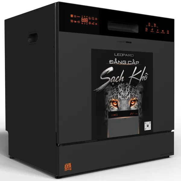 Máy Rửa Chén Junger Leopard DWJ-136-PRO - Xuất Xứ Thái Lan