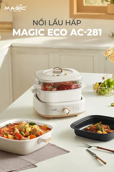 Nồi Hấp Lẩu Magic Eco AC-281