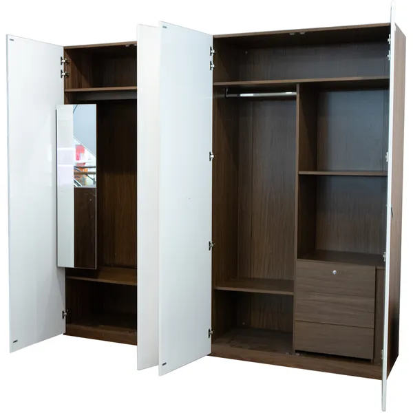 Tủ Áo 4 Cửa Morgan CP1104W1-V36FWH 2.4M