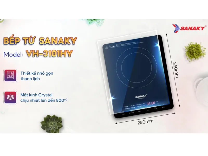 Bếp Từ Đơn Sanaky VH-3101HY 2000W