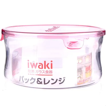 Hộp Thủy Tinh Tròn IWAKI 840ML KT7402-P