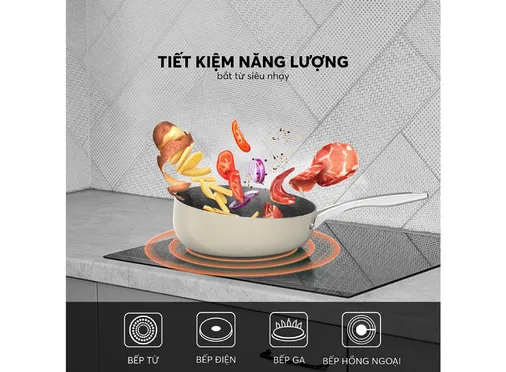 Chảo Chống Dính Full induction Elmich Hera EL8252 Size 26cm 12