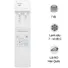 Máy lọc nước nóng lạnh Korihome WPK-903 7 lõi