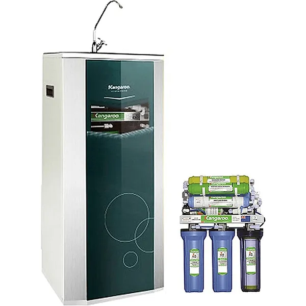 Máy lọc nước R.O Kangaroo KG108A VTU Xanh 8 lõi