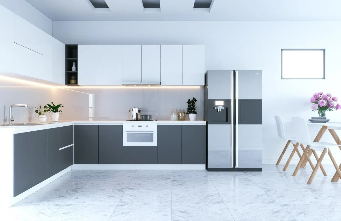 Chọn mua tủ bếp gỗ được đánh giá cao, bền chắc theo thời gian