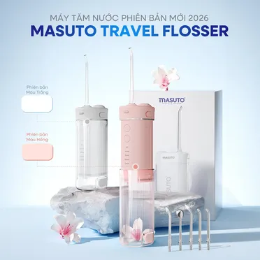Máy Tăm Nước Gấp Gọn Masuto MSTravelFloss 2