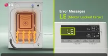 Lỗi LE m&aacute;y giặt LG l&agrave; g&igrave;? Nguy&ecirc;n nh&acirc;n v&agrave; c&aacute;ch khắc phục hiệu quả