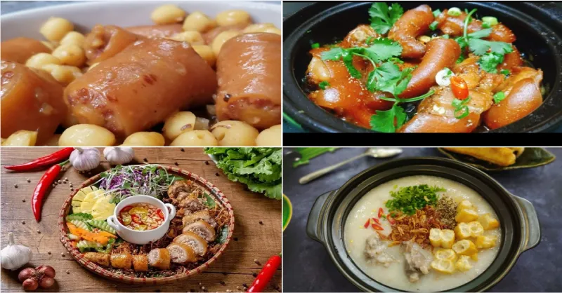 Tổng hợp 14 Món ngon từ đuôi heo bổ dưỡng, dễ làm