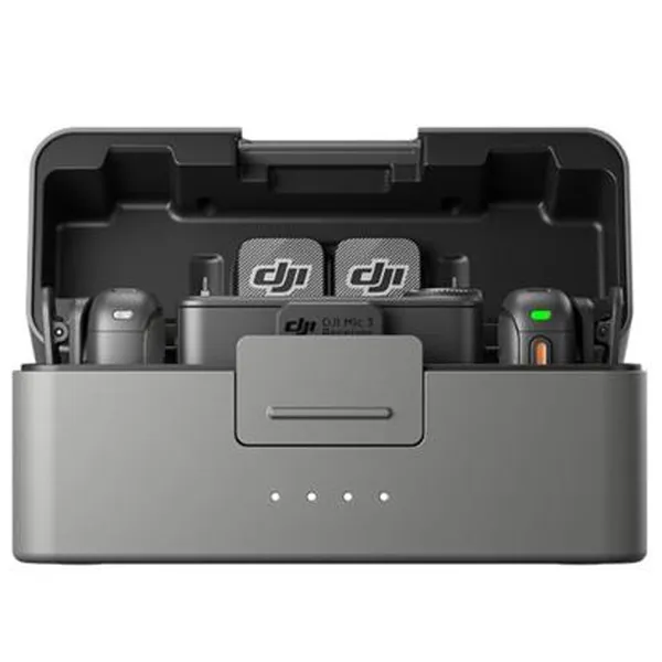 Thiết Bị Thu Âm Không Dây DJI Mic 3 (2 TX + 1 RX + 1 Hộp sạc Mic)