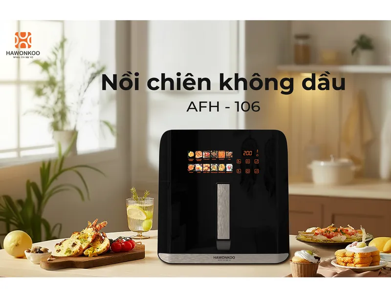 Nồi Chiên Không Dầu Hawonkoo AFH-106 10 Lít