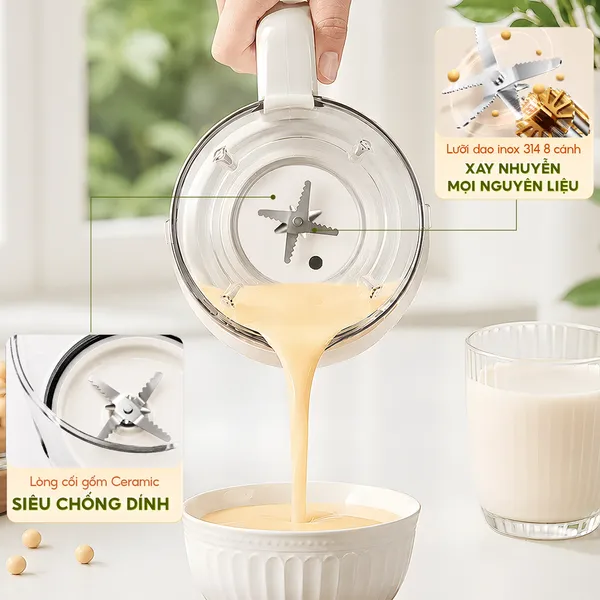 Máy Làm Sữa Hạt Masuto MSLOVESMART