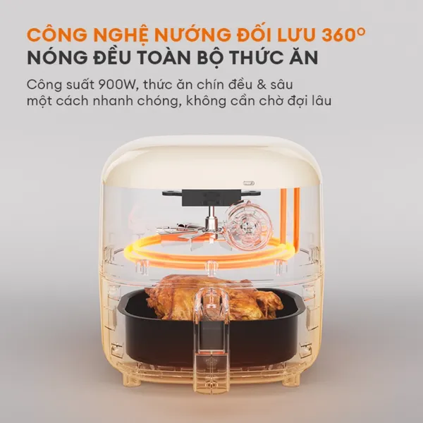 Nồi Chiên Không Dầu Gaabor AF20M-YE01A