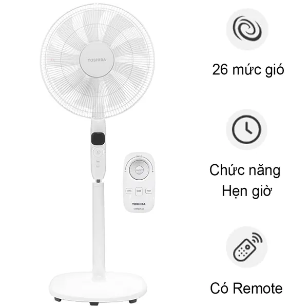 Quạt đứng Toshiba F-LSD10(W)VN