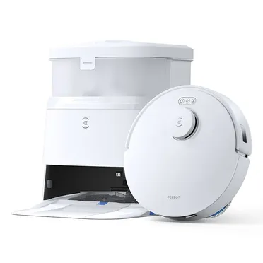 Robot Hút Bụi Thông Minh Ecovacs T30e Pro Omni Màu Trắng 0