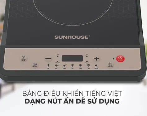 Bếp từ đơn Sunhouse SHD6160 1800W (Tặng Kèm Nồi) 10
