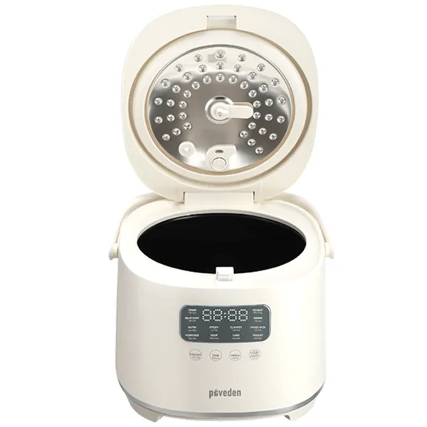 Nồi Cơm Điện Tử 3D Lòng Nồi Inox Paveden Retro PR-3D18BE 1.8 Lít