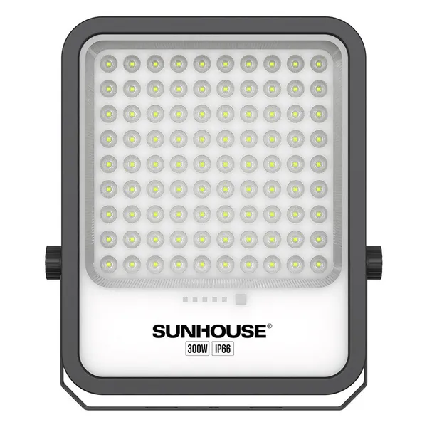 Đèn Pha Năng Lượng Mặt Trời Dùng Ngoài Trời, Sân Vườn Eco Sunhouse SHE-LECPLSE01.300W