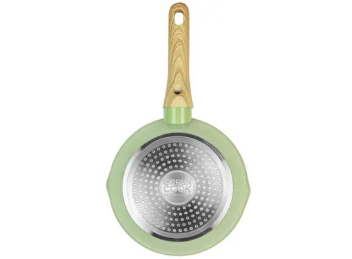 Chảo Sâu Men Đá Miệng Rót Greencook 20cm GCP231-20IH 2