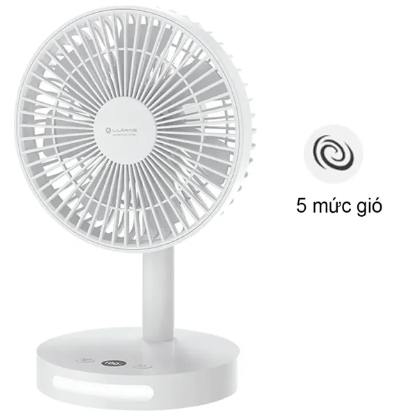 Quạt Để Bàn Lumias LM-36W Màu Trắng