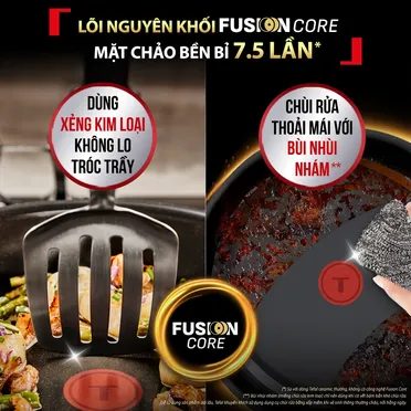 Chảo Chiên Ceramic Cao Cấp Tefal EXCELLENCE+ CERAMIC G2150202 20cm 1