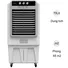 Máy Làm Mát Không Khí Sunhouse SHD7776 200W