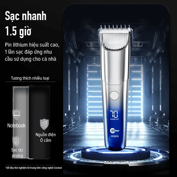 Tông Đơ Hớt Tóc Coclear Hoạt Động Bằng Điện HC5216