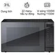 Lò Vi Sóng Inverter Kết Hợp Nướng Panasonic NN-GT65QBYUE 31 Lít