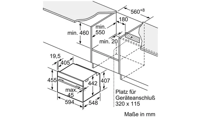 Lò Hấp Âm Tủ Bosch HMH.CDG634AS0 Series 8 0