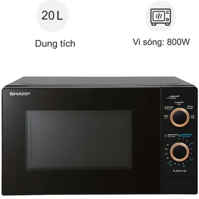 Lò Vi Sóng Sharp R-2031E-GL 20 Lít