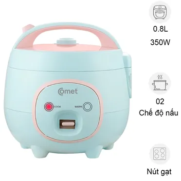 Nồi Cơm Điện Comet CM8006 0.8 Lít