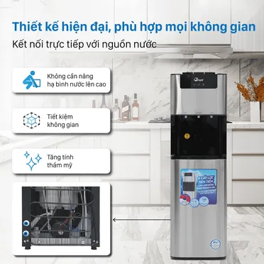Máy Lọc Nước RO Tích Hợp Làm Nóng Lạnh Cao Cấp FujiE WPD5400C 1