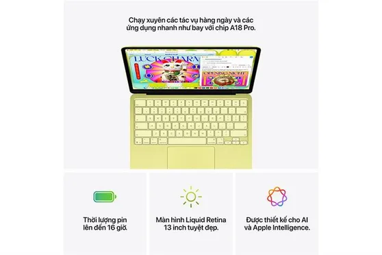 Laptop MacBook Neo 13 inch A18 Pro (8GB+256GB) Hồng Phấn 6