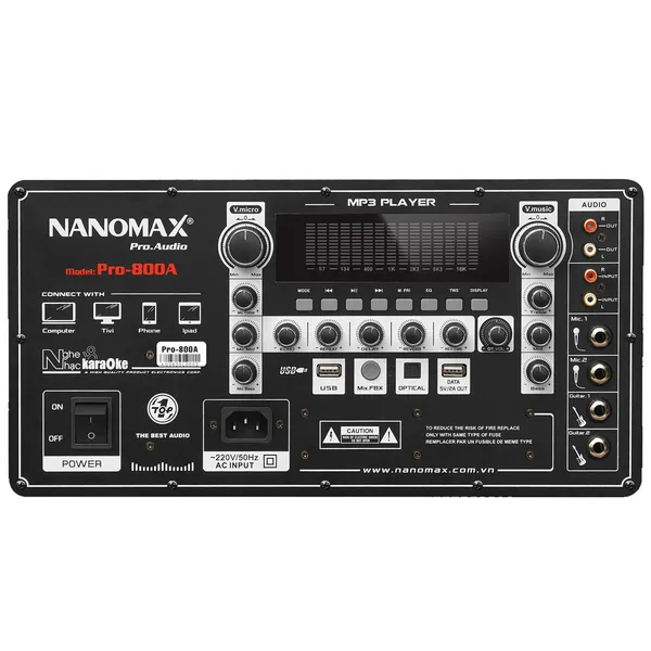 Loa Kéo Nanomax Pro 800A 3600W