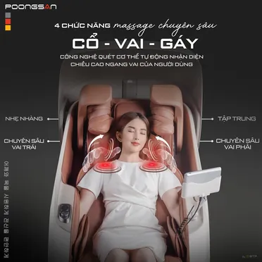 Ghế Massage Cao Cấp Poongsan MCP-906 5